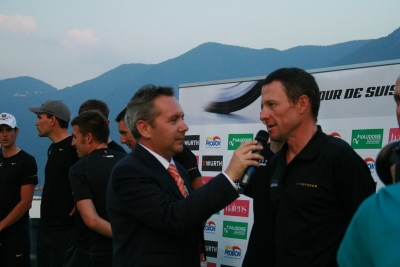 Lugano - Giro di Svizzera 2010: Lance Armstrong